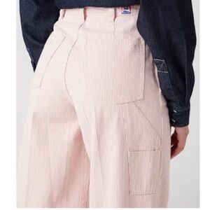 Wrangler Casey Jones Carpenter Jeans, Pink stripe, Size 25